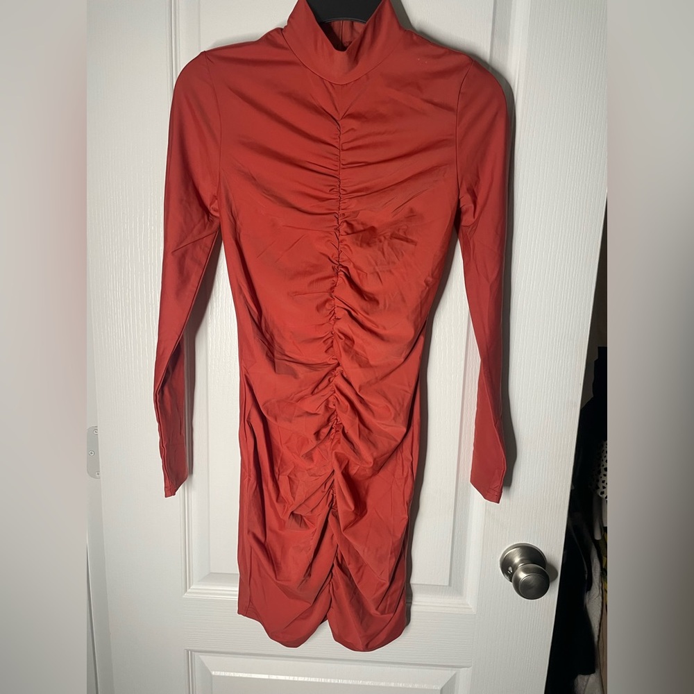 Orange SHEIN dress